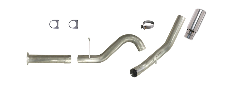 GMC 3500 Performance Exhaust - Diamond Eye Performance - DPF Back Single SS - `07-`10